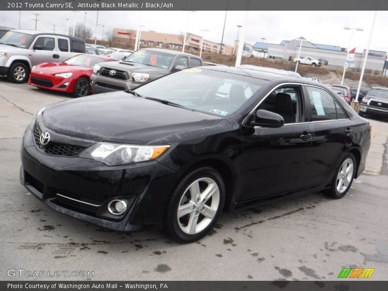 Attitude Black Metallic / Black/Ash 2012 Toyota Camry SE