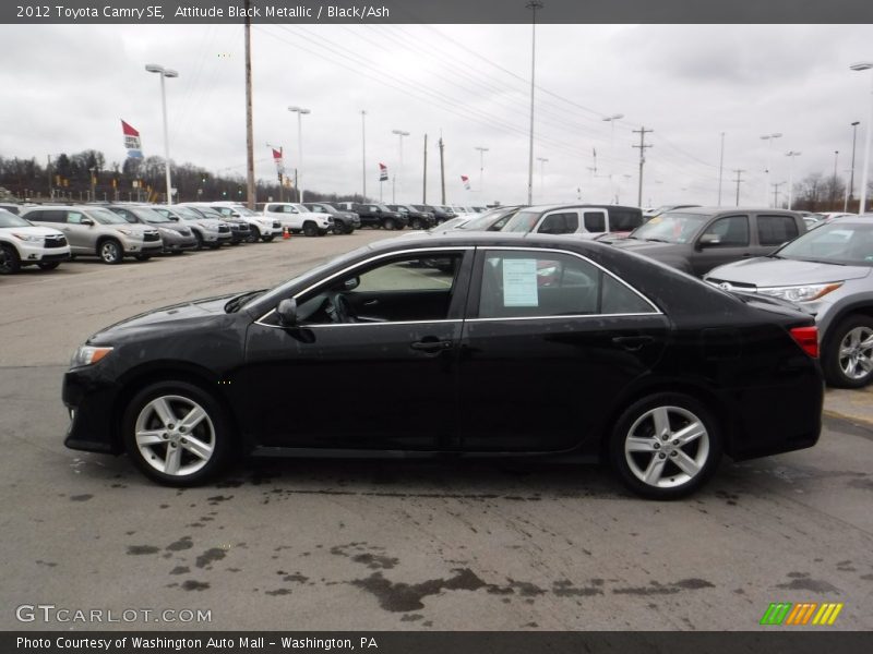 Attitude Black Metallic / Black/Ash 2012 Toyota Camry SE