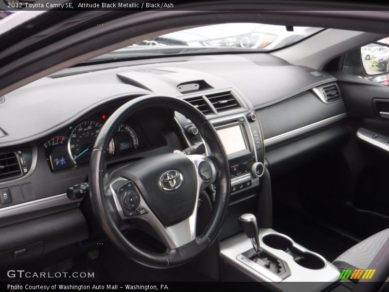 Attitude Black Metallic / Black/Ash 2012 Toyota Camry SE
