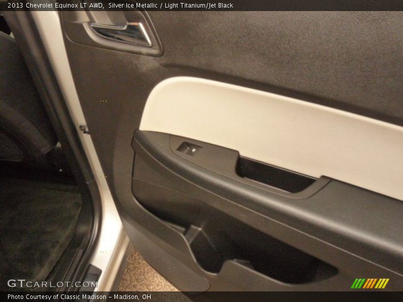 Silver Ice Metallic / Light Titanium/Jet Black 2013 Chevrolet Equinox LT AWD