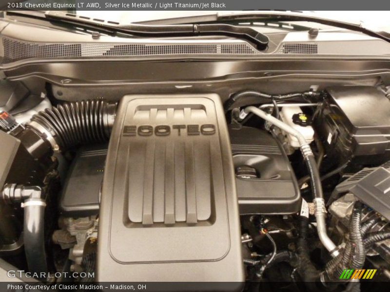 Silver Ice Metallic / Light Titanium/Jet Black 2013 Chevrolet Equinox LT AWD