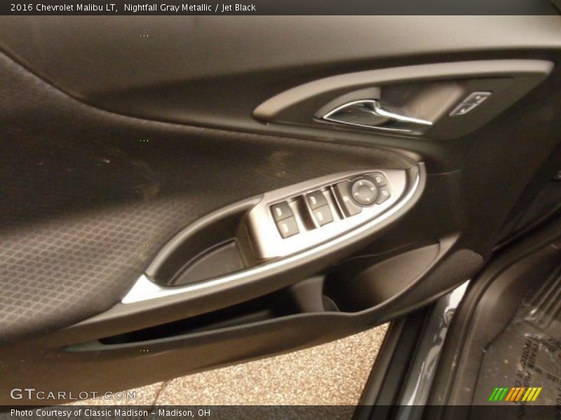 Nightfall Gray Metallic / Jet Black 2016 Chevrolet Malibu LT