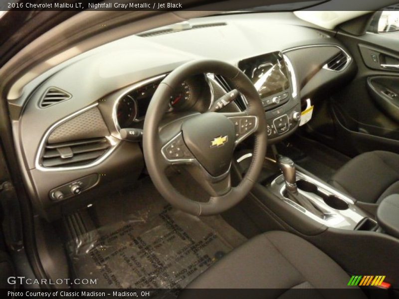 Nightfall Gray Metallic / Jet Black 2016 Chevrolet Malibu LT