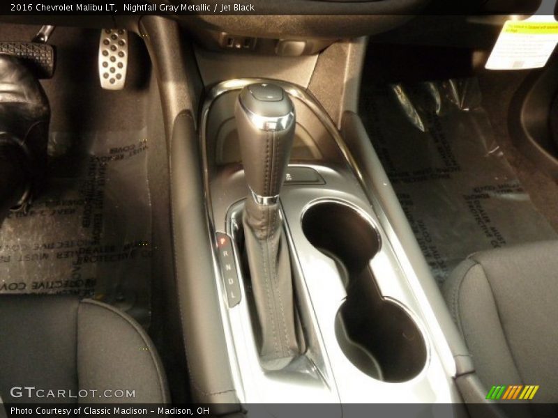Nightfall Gray Metallic / Jet Black 2016 Chevrolet Malibu LT