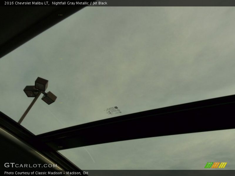 Nightfall Gray Metallic / Jet Black 2016 Chevrolet Malibu LT
