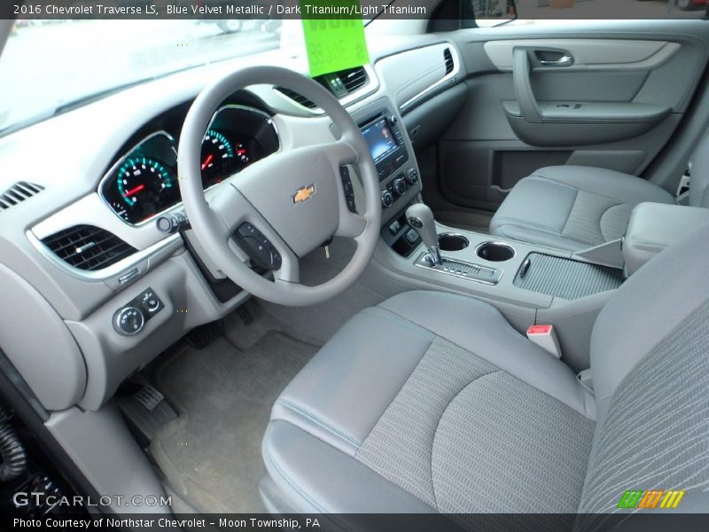 Blue Velvet Metallic / Dark Titanium/Light Titanium 2016 Chevrolet Traverse LS