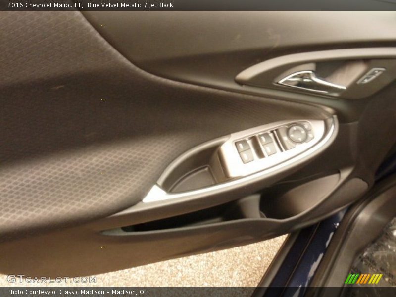 Blue Velvet Metallic / Jet Black 2016 Chevrolet Malibu LT