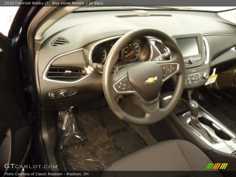 Blue Velvet Metallic / Jet Black 2016 Chevrolet Malibu LT