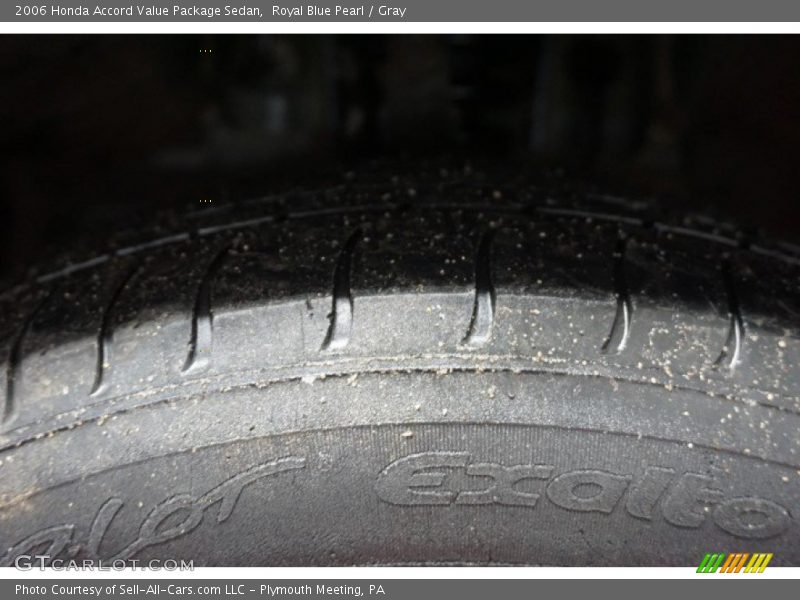Royal Blue Pearl / Gray 2006 Honda Accord Value Package Sedan