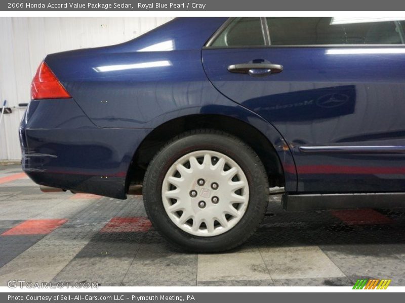 Royal Blue Pearl / Gray 2006 Honda Accord Value Package Sedan