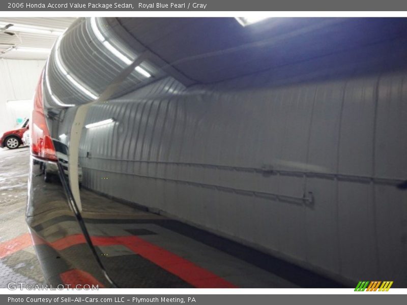 Royal Blue Pearl / Gray 2006 Honda Accord Value Package Sedan