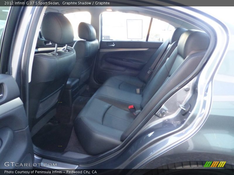 Graphite Shadow / Graphite 2012 Infiniti G 37 S Sport Sedan