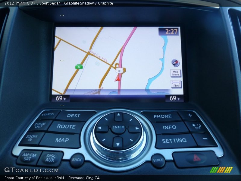 Graphite Shadow / Graphite 2012 Infiniti G 37 S Sport Sedan