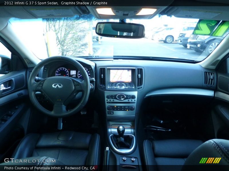 Graphite Shadow / Graphite 2012 Infiniti G 37 S Sport Sedan