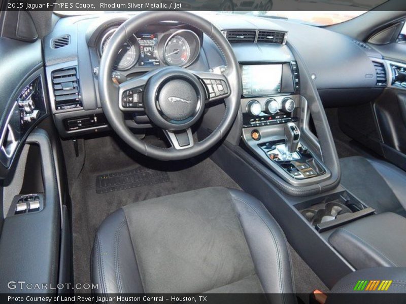 Jet Interior - 2015 F-TYPE S Coupe 