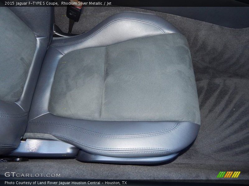 Rhodium Silver Metallic / Jet 2015 Jaguar F-TYPE S Coupe