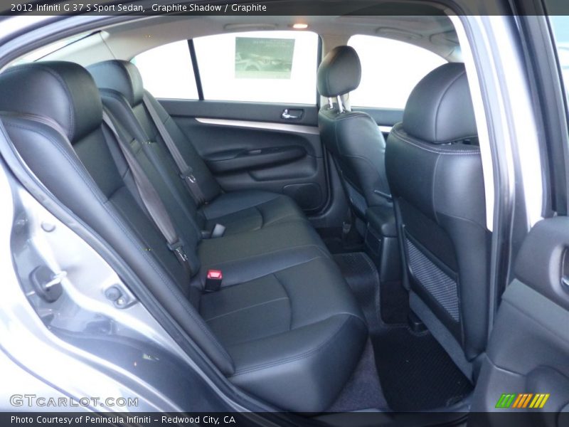 Graphite Shadow / Graphite 2012 Infiniti G 37 S Sport Sedan