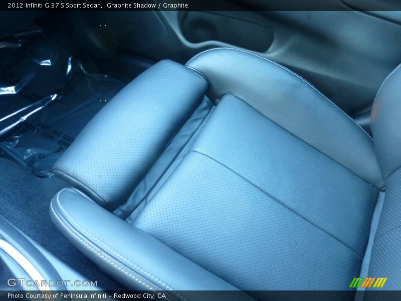 Graphite Shadow / Graphite 2012 Infiniti G 37 S Sport Sedan