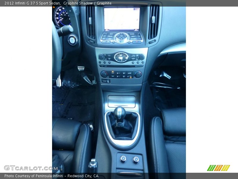 Graphite Shadow / Graphite 2012 Infiniti G 37 S Sport Sedan