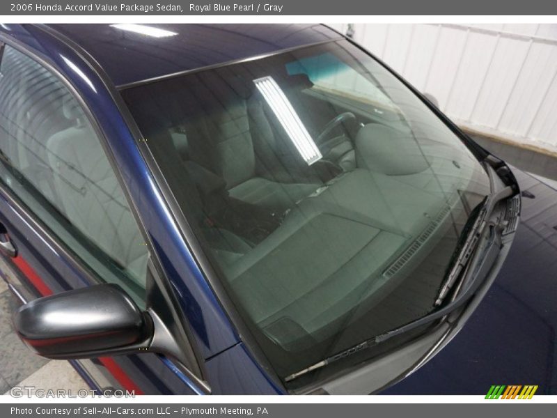 Royal Blue Pearl / Gray 2006 Honda Accord Value Package Sedan