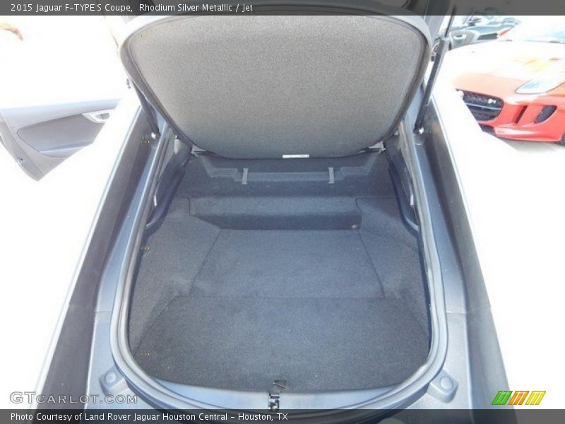 Rhodium Silver Metallic / Jet 2015 Jaguar F-TYPE S Coupe