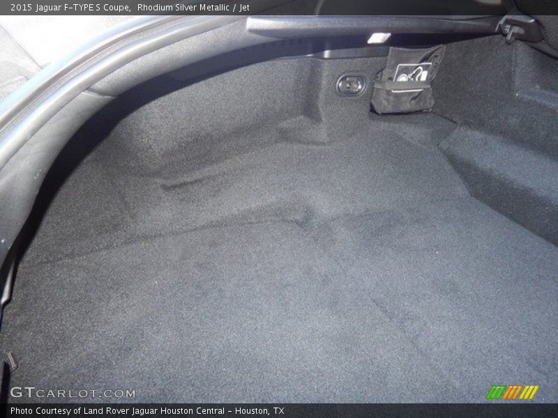 Rhodium Silver Metallic / Jet 2015 Jaguar F-TYPE S Coupe