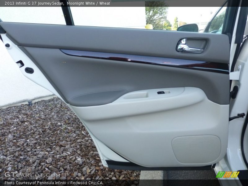 Moonlight White / Wheat 2013 Infiniti G 37 Journey Sedan