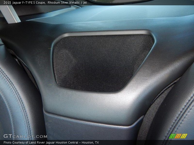 Rhodium Silver Metallic / Jet 2015 Jaguar F-TYPE S Coupe