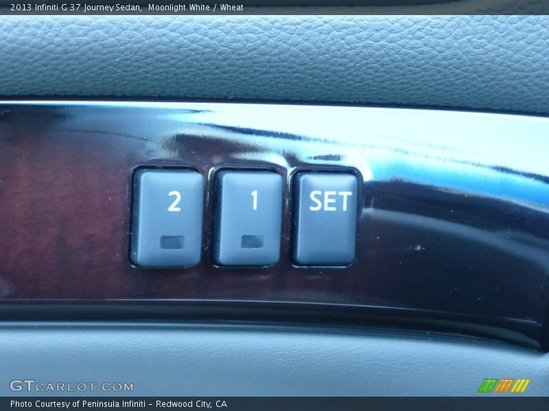 Moonlight White / Wheat 2013 Infiniti G 37 Journey Sedan