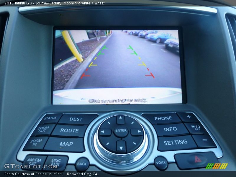 Moonlight White / Wheat 2013 Infiniti G 37 Journey Sedan