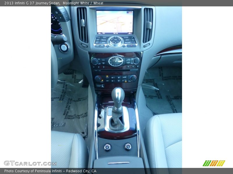 Moonlight White / Wheat 2013 Infiniti G 37 Journey Sedan