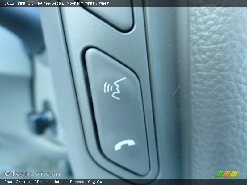 Moonlight White / Wheat 2013 Infiniti G 37 Journey Sedan