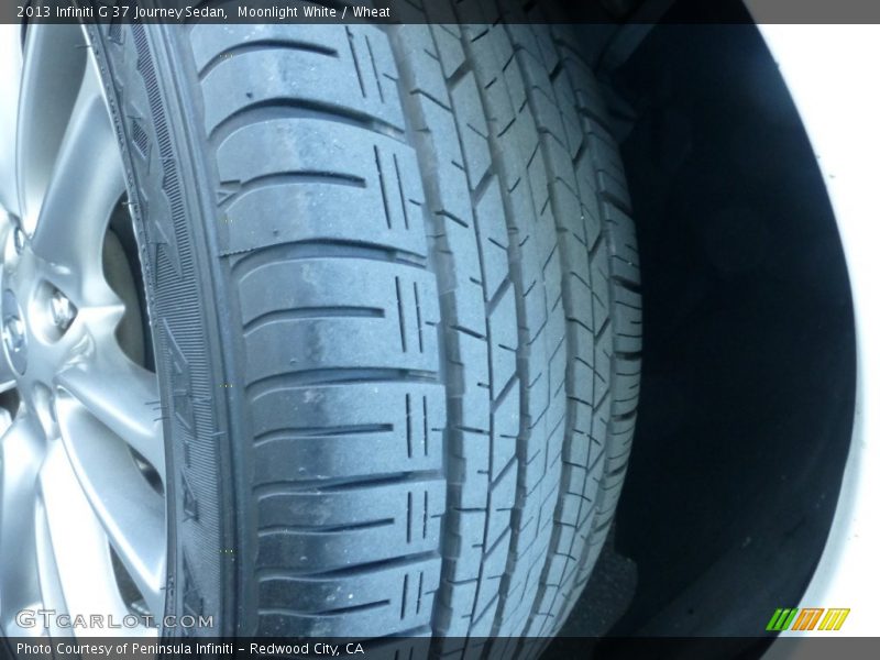 Moonlight White / Wheat 2013 Infiniti G 37 Journey Sedan