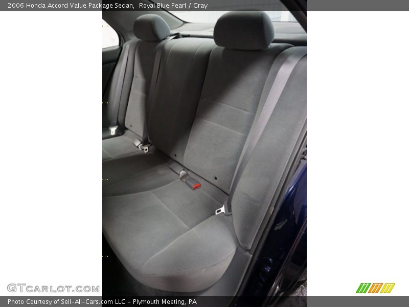 Royal Blue Pearl / Gray 2006 Honda Accord Value Package Sedan