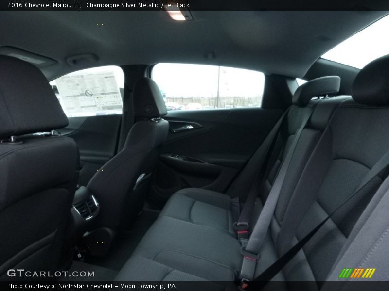 Champagne Silver Metallic / Jet Black 2016 Chevrolet Malibu LT