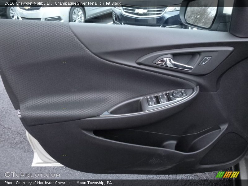 Champagne Silver Metallic / Jet Black 2016 Chevrolet Malibu LT