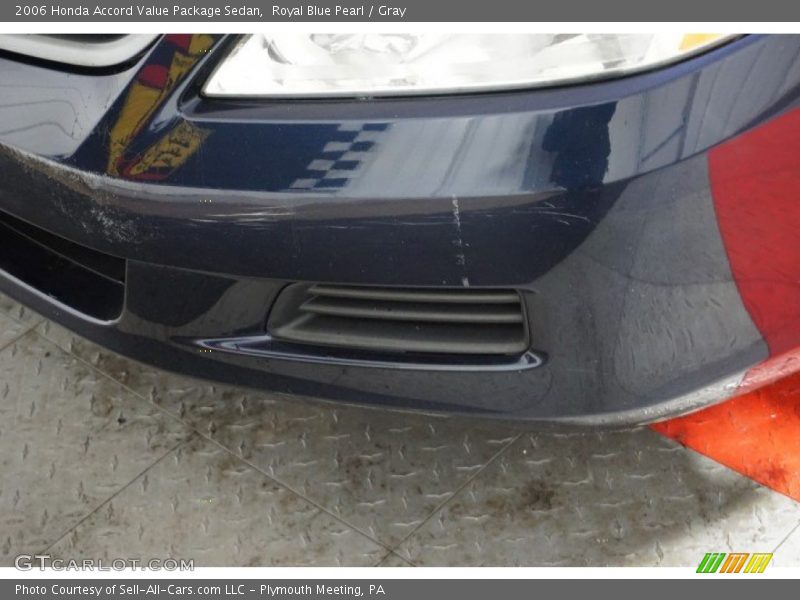 Royal Blue Pearl / Gray 2006 Honda Accord Value Package Sedan