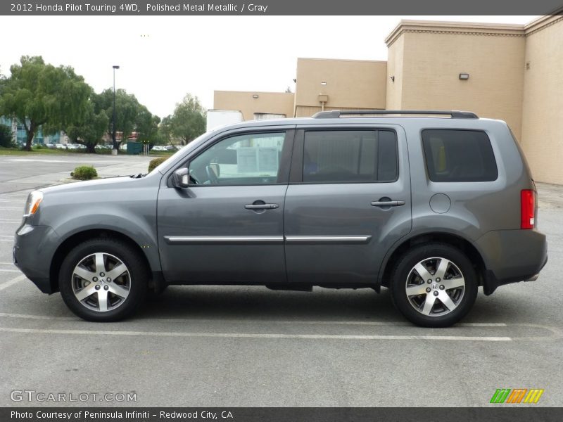 Polished Metal Metallic / Gray 2012 Honda Pilot Touring 4WD