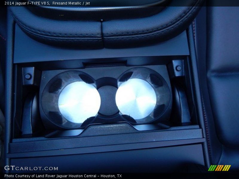 Firesand Metallic / Jet 2014 Jaguar F-TYPE V8 S