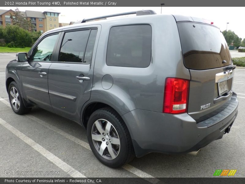 Polished Metal Metallic / Gray 2012 Honda Pilot Touring 4WD