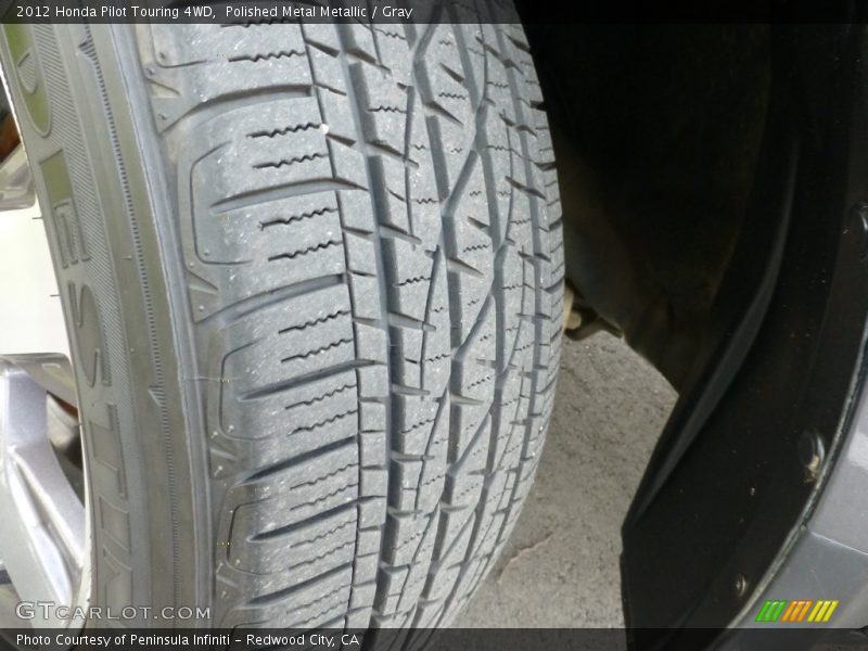 Polished Metal Metallic / Gray 2012 Honda Pilot Touring 4WD