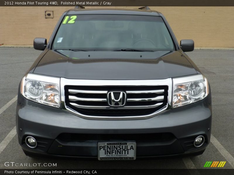 Polished Metal Metallic / Gray 2012 Honda Pilot Touring 4WD