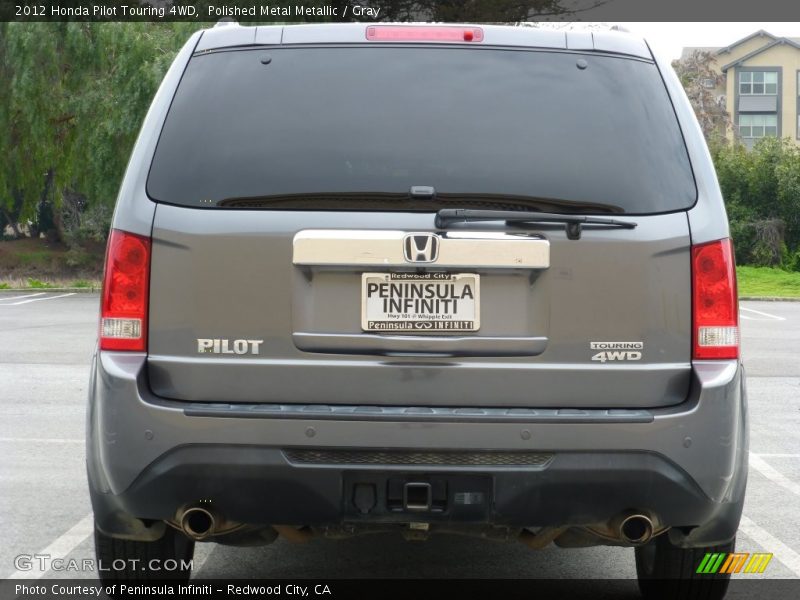 Polished Metal Metallic / Gray 2012 Honda Pilot Touring 4WD