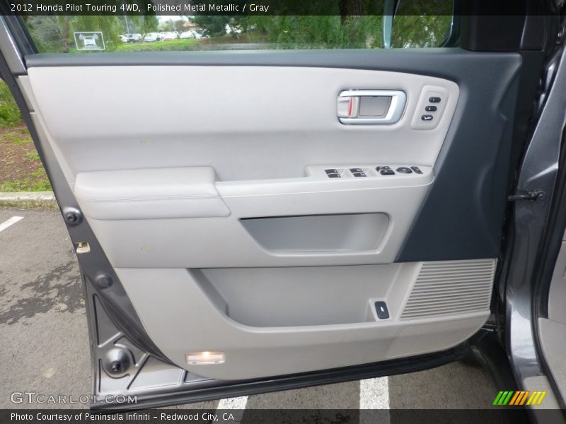 Polished Metal Metallic / Gray 2012 Honda Pilot Touring 4WD