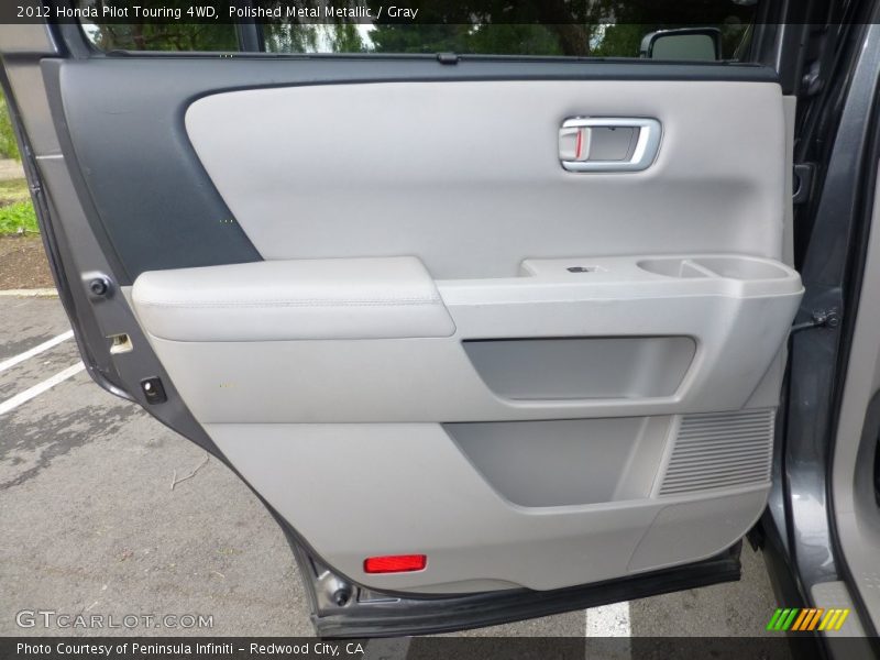 Polished Metal Metallic / Gray 2012 Honda Pilot Touring 4WD
