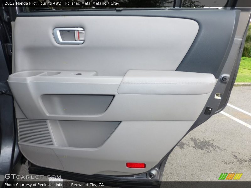 Polished Metal Metallic / Gray 2012 Honda Pilot Touring 4WD