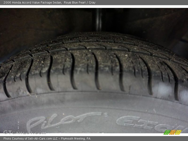 Royal Blue Pearl / Gray 2006 Honda Accord Value Package Sedan