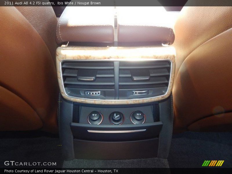 Ibis White / Nougat Brown 2011 Audi A8 4.2 FSI quattro