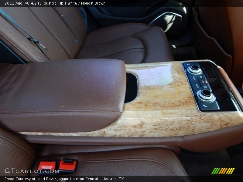 Ibis White / Nougat Brown 2011 Audi A8 4.2 FSI quattro