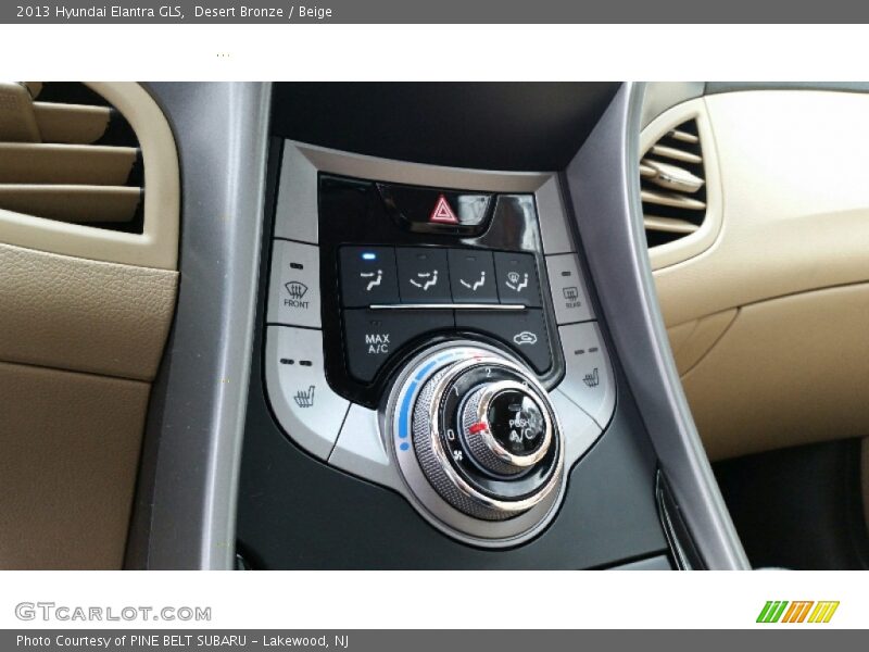 Desert Bronze / Beige 2013 Hyundai Elantra GLS